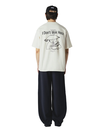 Woodbird - WBBaine Wok T-shirt - Off White